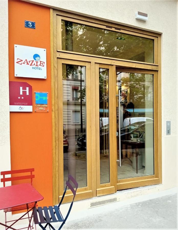 Zazie Hôtel Paris Exterior foto